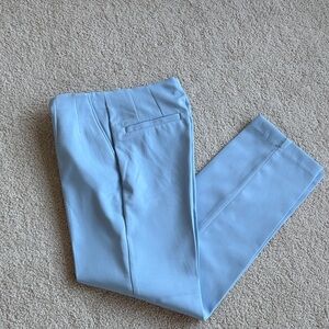 Baby blue crop dress pants